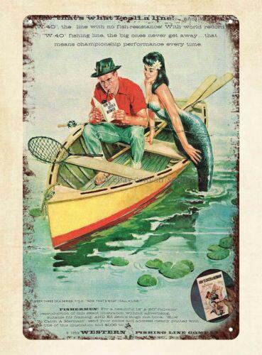 

wall art lounge room Western How to Catch A Mermaid tin signAluminum 20x30cm（7.8x11.8inch）