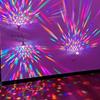 1Pcs Crystal RGB Projection Lamp E27 DJ Disco Ball Light  Wedding Lighting