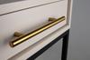 10 X Furniture Handle Railing 96 Mm Gold