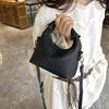 Luxury Genuine Leather Trend Women Shoulder Crossbody Bags Fashion Cowhide Female Handbags Trendy Commute Crossbody Bags Wallet