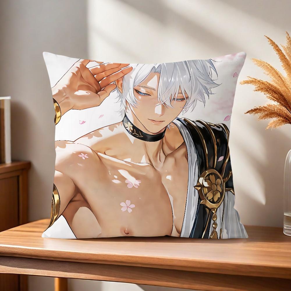 Star Phainon RailComfortable Honkai soft Pillow Case for game Sofa Living Room Home office Decor fanart Protective Covers
