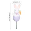 Easter Picks For Tree 3 Pieces Seasonal Decoration Decorative Spring Floral Stems For Home Office Entertainers Apartment Living