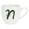 Mug - P00370015N - Porcellana - Tasse avec Soucoupe - 7,6 ml - Design Contemporain