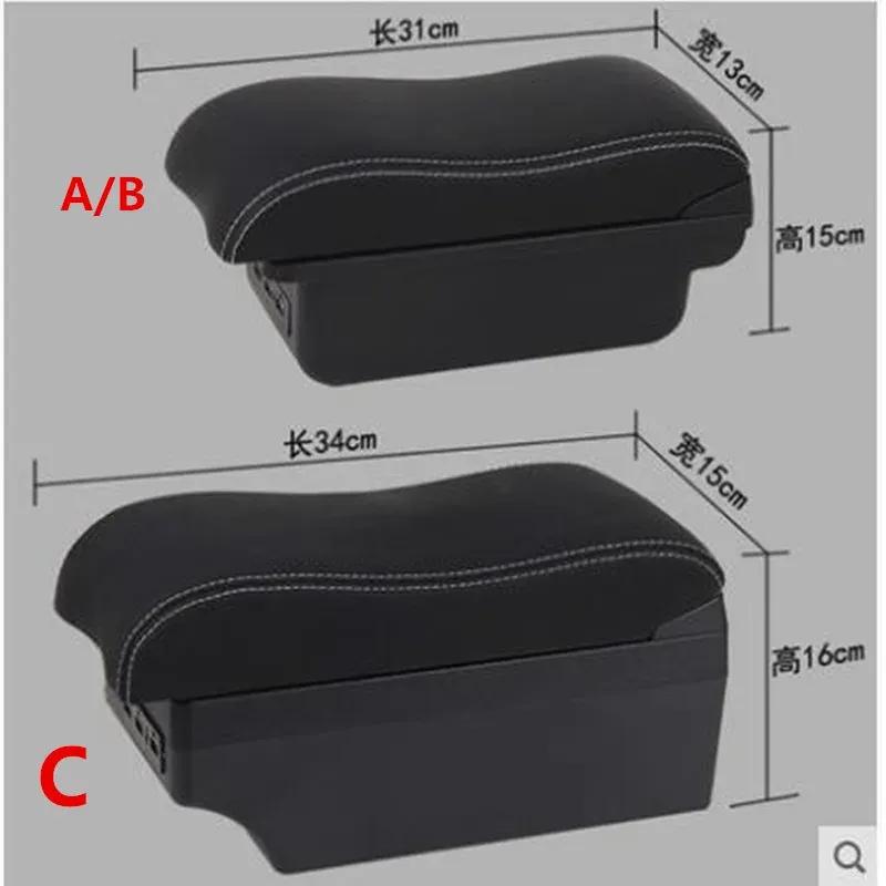 Car Armrest box For Opel Astra Armrest Box For Opel Astra H 2004-2014 Central storage Box with USB Interior Car Accessories