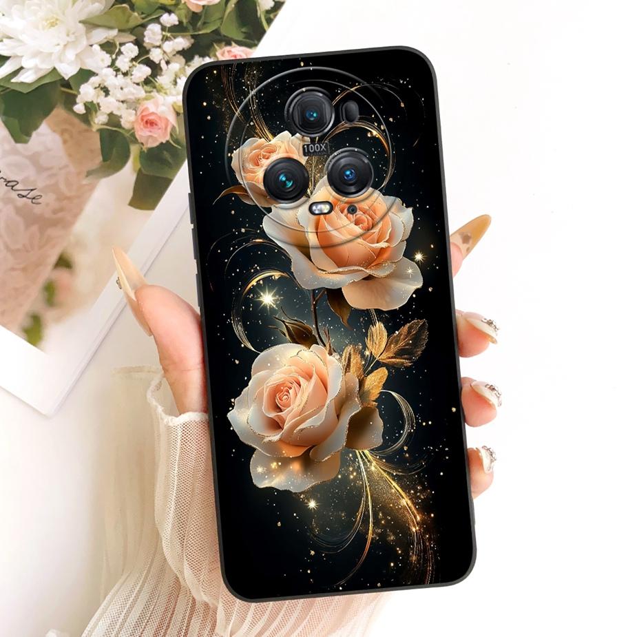 For Honor Magic 5 Case PGT-AN00 Cute Cat Cartoon Cover Shockproof Soft TPU Phone Case For Honor Magic 5 Pro Magic5 Fundas Bumper