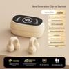 In-Ear Bone Conduction Wireless Bluetooth Headphones 2025 - Ear Clip Style for Men & Women, Sport & Genuine Use