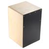 Wooden Cajon Hand Drum Children Box Drum Persussion Instrument with Stings Rubber Feet 23 * 24 * 37cm