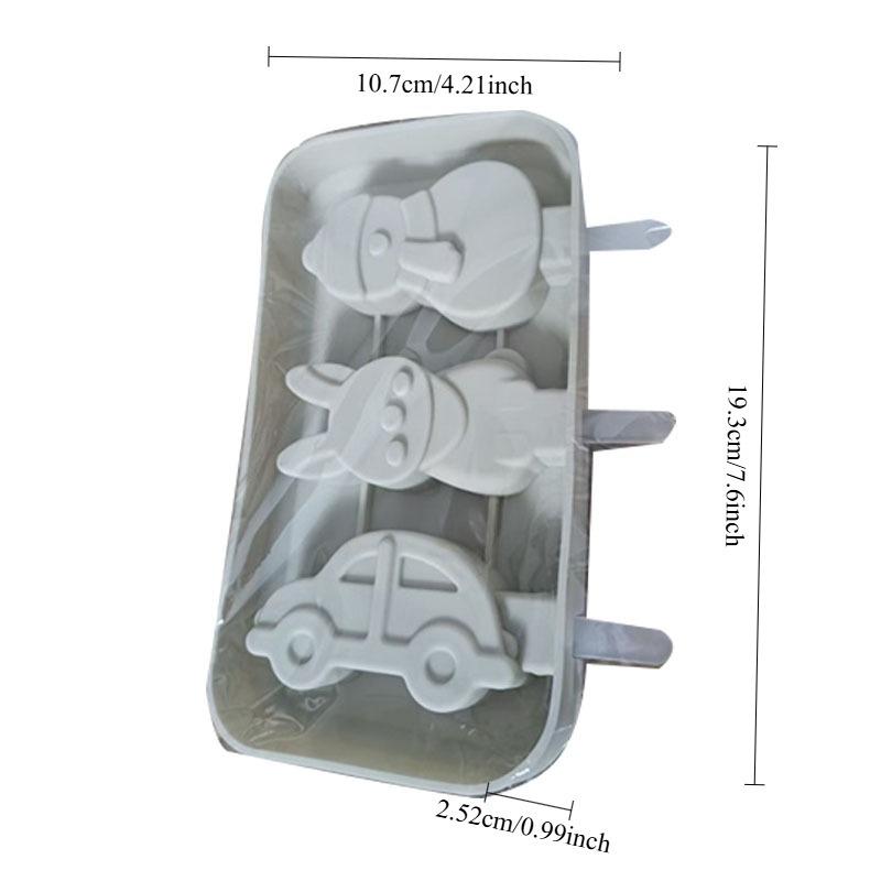 Colorful Reusables Silicone Ice Pop Mold with Sticks BPA-Free Frozen Popsicle Mold for Homemade Desserts Yogurt Juice Smoothies
