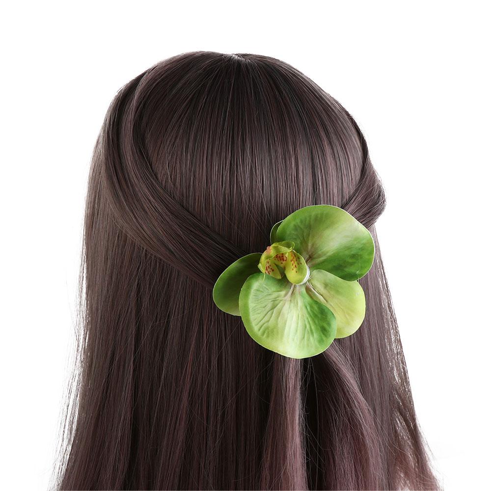 Hair Accessories Flower Hair Clip Hair Ornament Bohemia Barrettes Cute Orchid Hairpin  Female