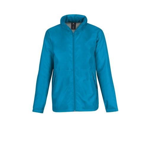 B&C Mens Multi Active Hooded Fleece Lined Jacket