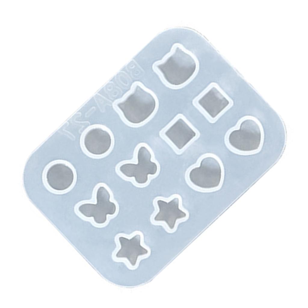 Skapa unika örhängen med stilfull epoxihartsform Hemdekorationsaccessoar för smyckestillverkning hantverkare