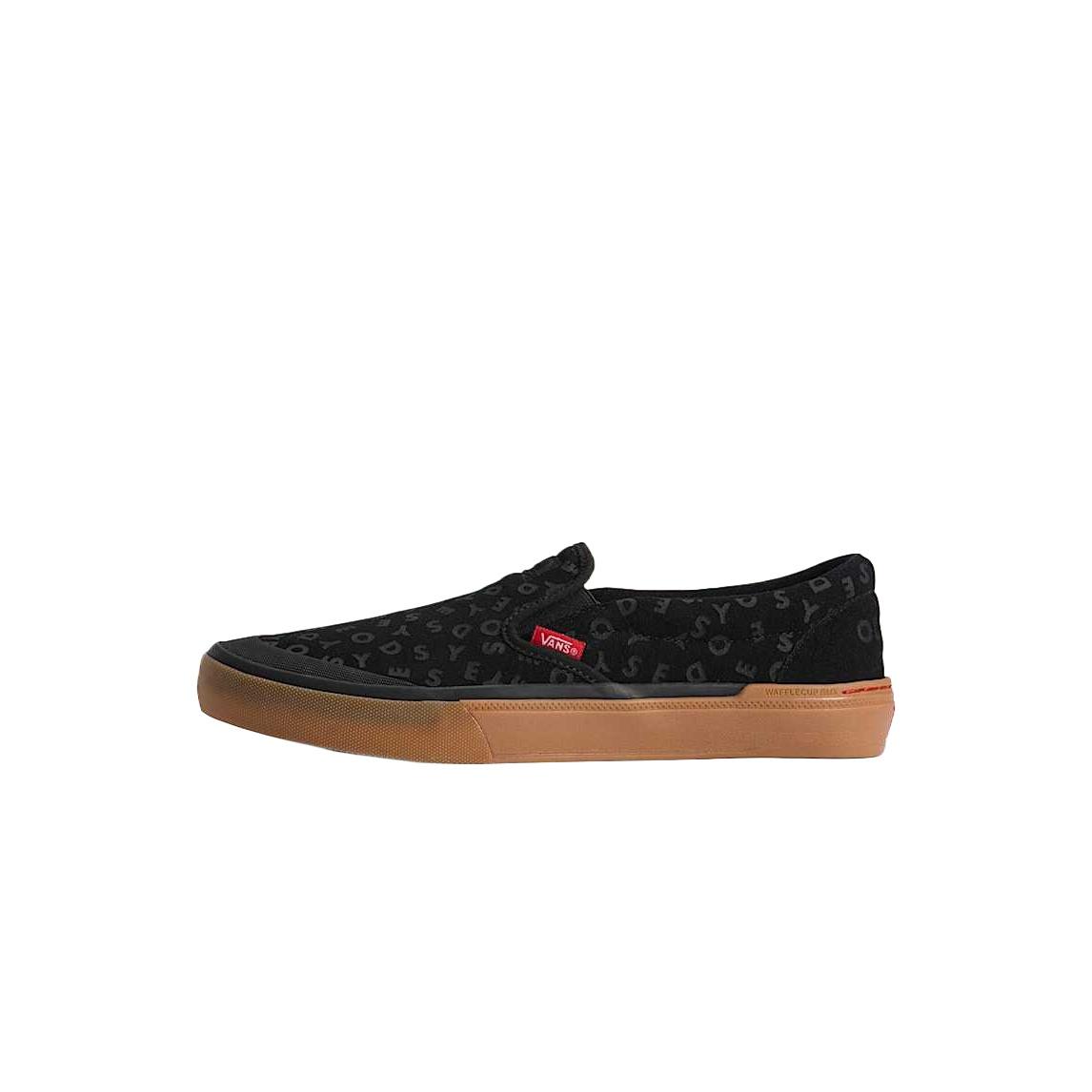 Vans x Odyssey BMX Classic Slip-On WaffleCup Odyssey Black Red Men s VN0005V1D28 EU 38
