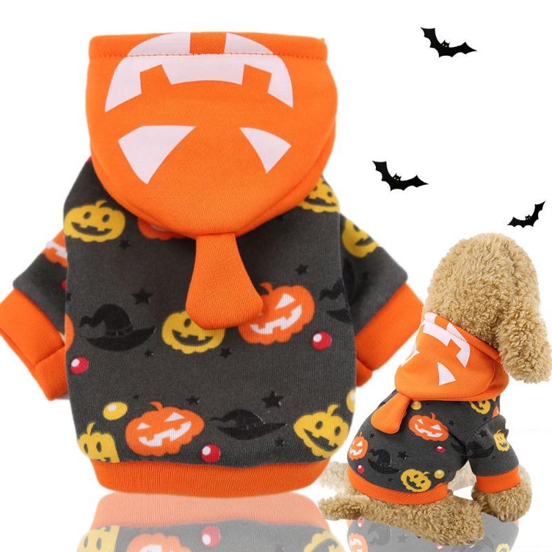 Pumpkin Lantern Cats Transform Into Funny Costumes for Halloween and Christmas, Dog and Cat Pet Clothes, Dog Supplies for Autumn and Winter