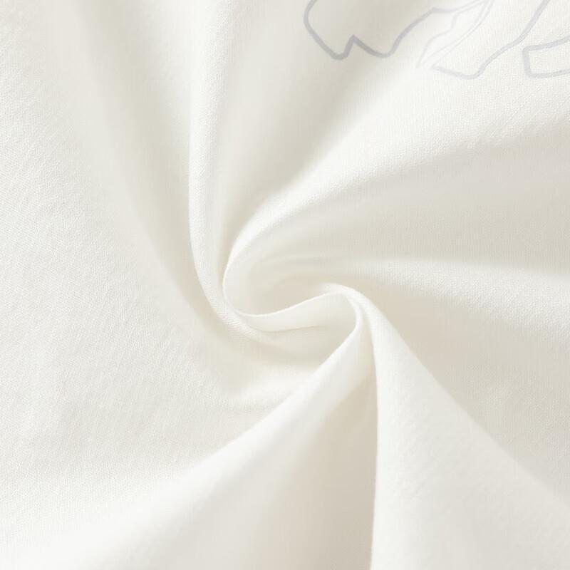 DAVE & BELLA Boy's White Short Sleeve Cotton Shirt