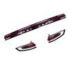 Porsche Cayenne 2024-2025 Model Taillight - Red Base, Non-Flowing Water