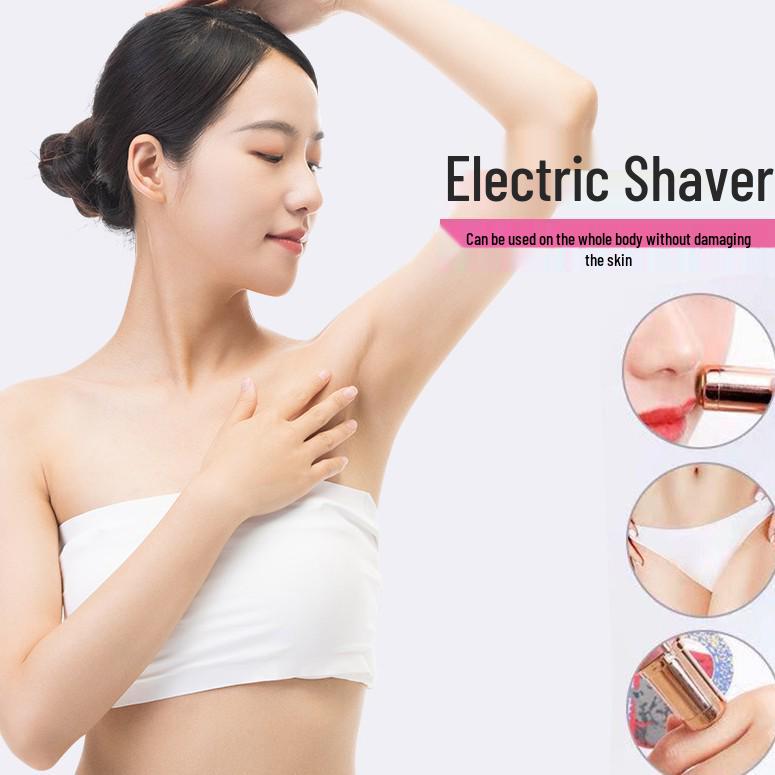 Electric Epilator & Trimmer for Women's and Men's Body & Intimate Areas