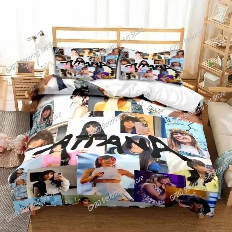 Spanish Singer Aitana Ocana Bedding Set Duvet Cover Bed Set Quilt Cover Pillowcase Comforter King Queen Size Boys Adult