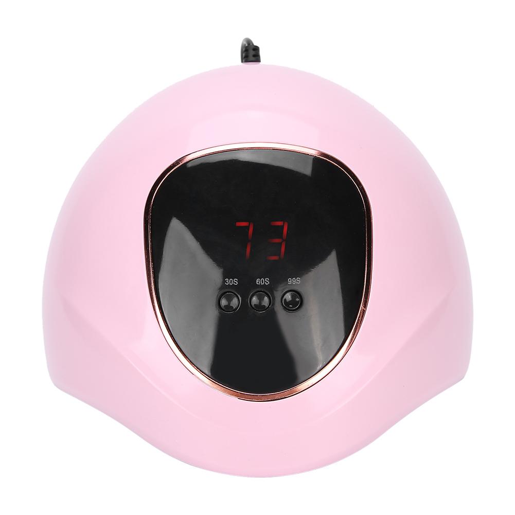 

Nail Art Gel Polish Dryer UV 72W Manicure Light Professional Nail Art Machine ToolPink розовый