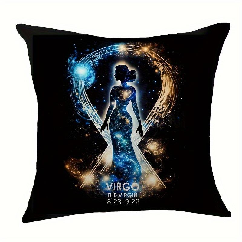 Darkrai Zodiac Cushion Cover Leo Pisces Aquarius Taurus Sagittarius Libra Scorpio Cancer Virgo Capricorn Aries Pillowcase Decor