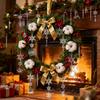 27Pcs Shatterproof Crystal Snowflakes Icicle Hanging Decorations Christmas Tree Ornament Winter Festival Decors