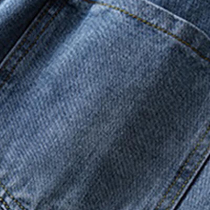 NASA MARVEL Men's Loose Wide-Leg Straight Fit Jeans