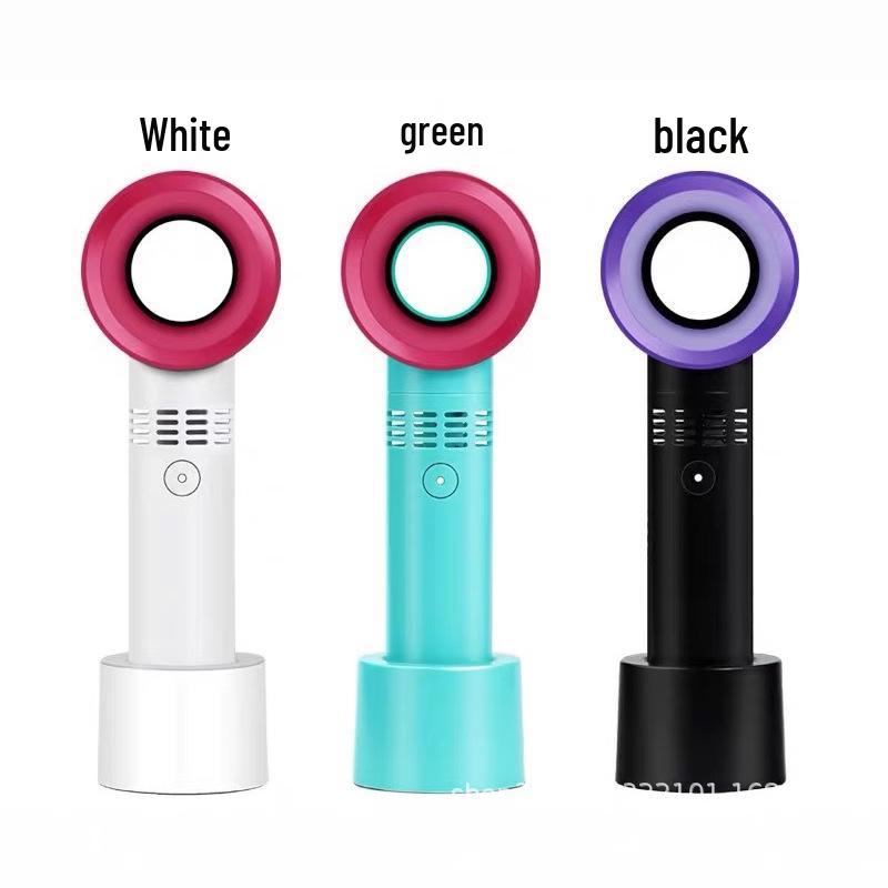 Bladeless Portable Handheld & Desktop Fan for Eyelash Extension & Hair Styling