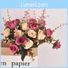 Elegant Artificial Rosachinensis Flower For Wedding And Photography Backdrop