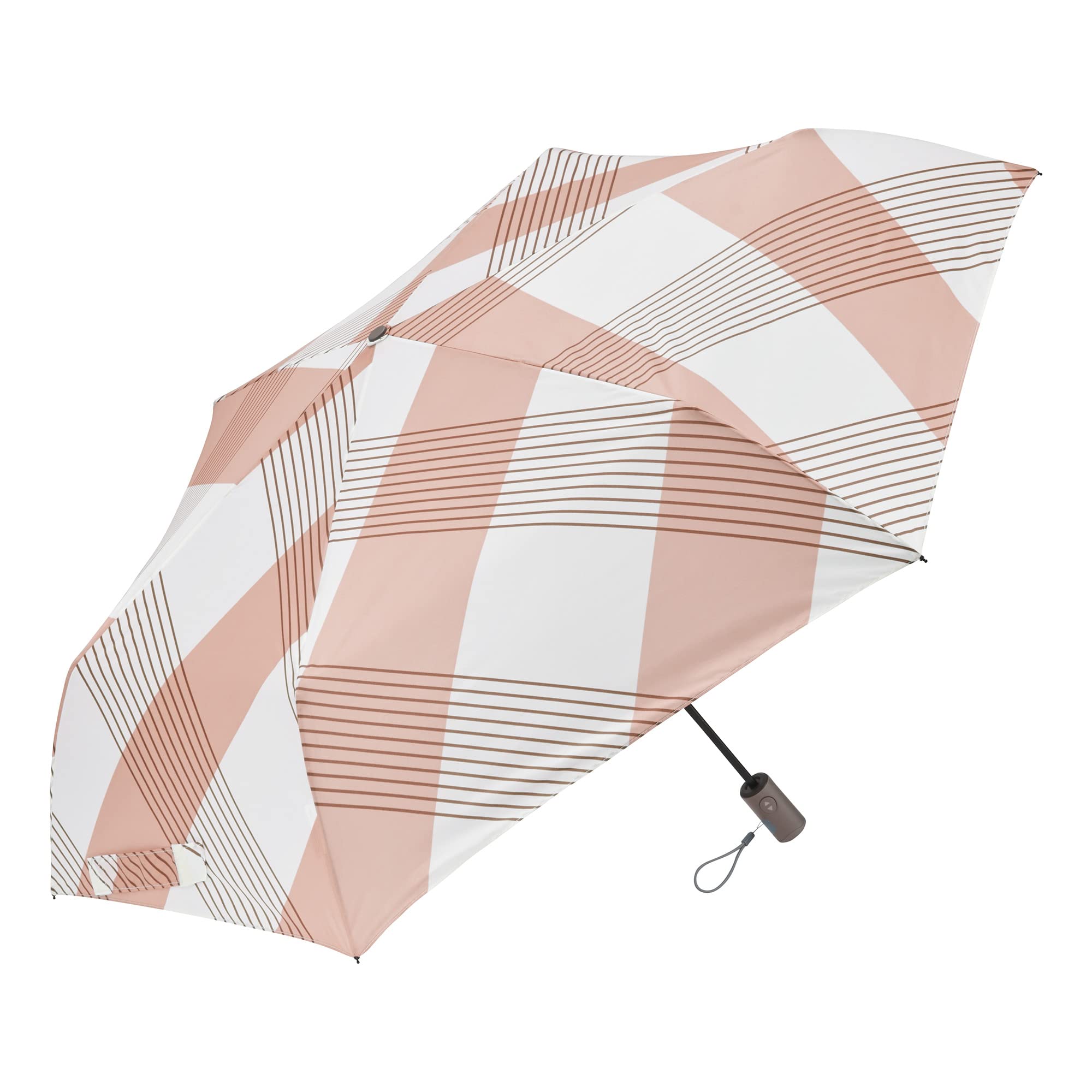 

Складной зонт Waterfront Umbulatio Umbulatio Легкий Автоматический Проверка на смещение Нажимной Автоматический Легкий Зонт для Открытия/Закрытия Зонта, Терракотовый, 55 см,