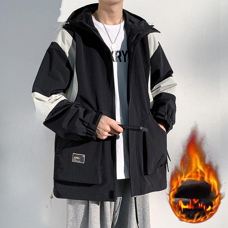 Jackets for Men In Spring and Autumn, Trendy, Versatile and Handsome Japanese Casual Jackets, Large Size Loose and Fat Men's Jackets