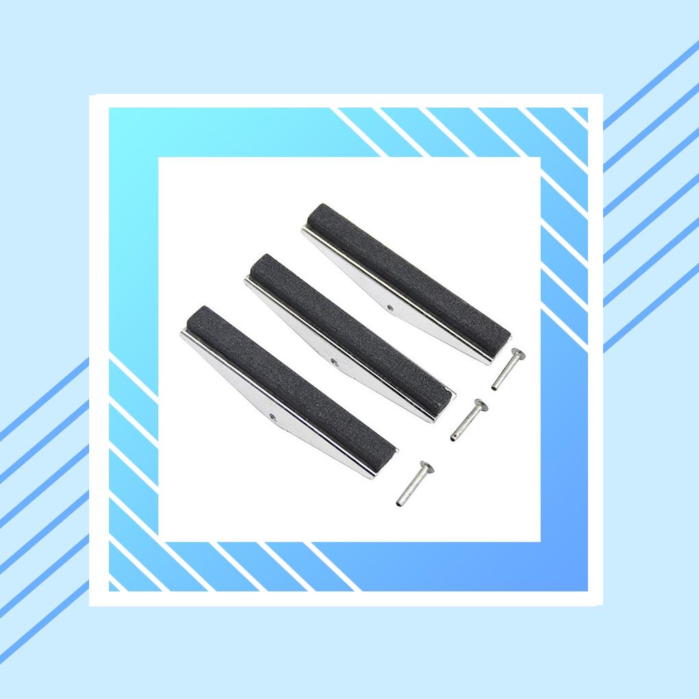 Silver 100mm Car Tools Engine Cylinder Honing Replacement Tool Millstone 3pcs Asy To Carry
