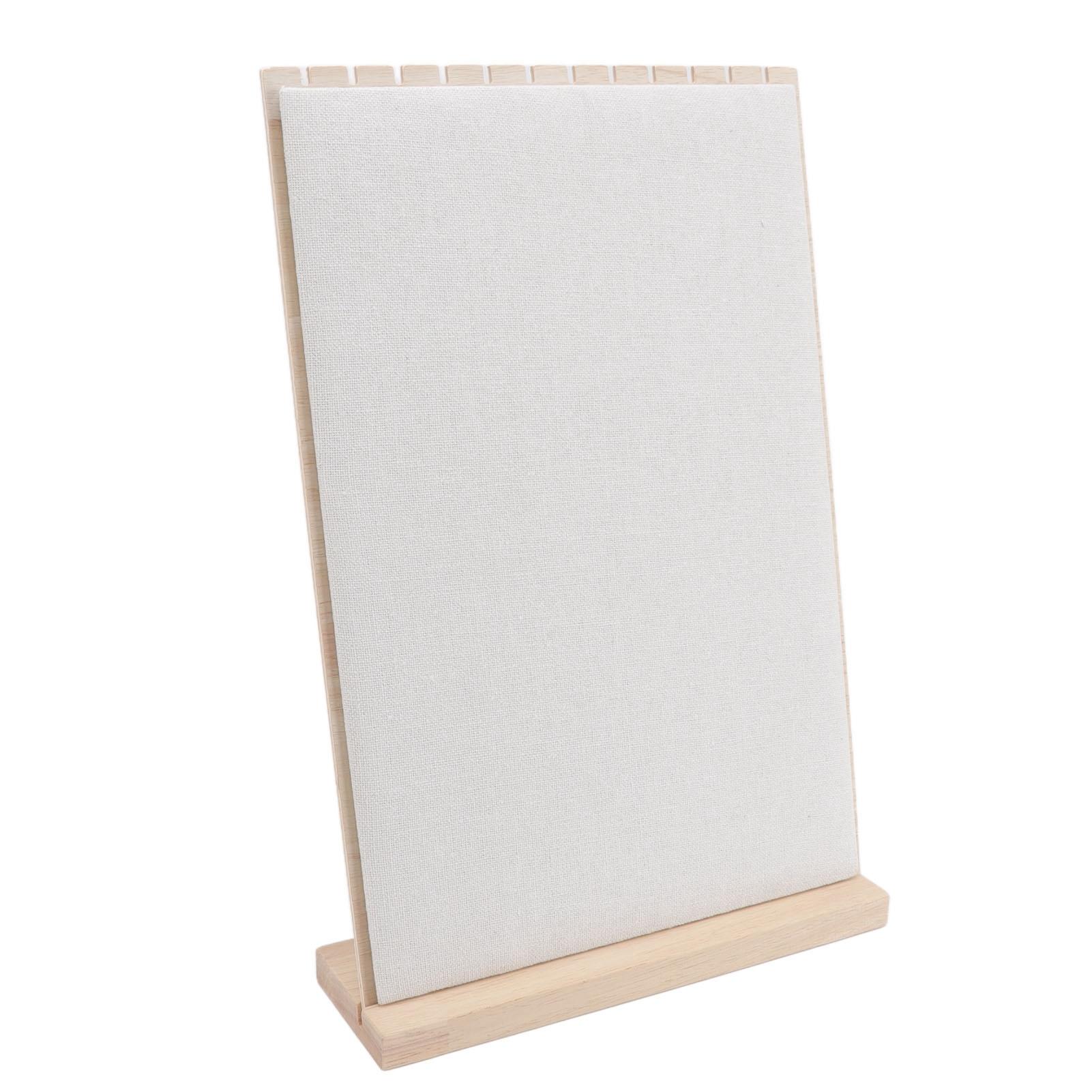 

Wooden Jewelry Display Stand 12 Slots Detachable Orderly Storage Wooden Frame Necklace Rack for Home Jewelry Shop