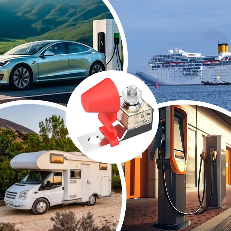 Fuse Block Terminal Automotive Replacement Fuse Holders With Waterproof Cover Terminal Fuse Kit Ingenious Design Safe &