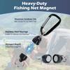 CRAZY SHARK Magnet Releaser Super Strong Magnet Carabiner Fishing Magnet