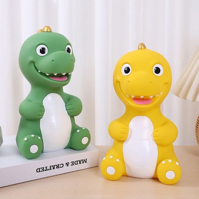 Cute Dinosaur Piggy Banks Cartoon Animal Money Box Desk Decorations Dinosaur Coin Banks for Kids Birthday Gift