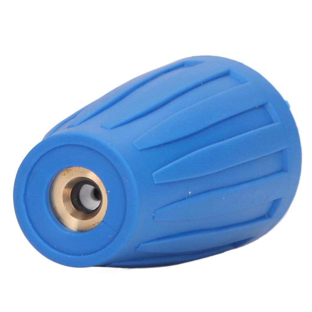 High Pressure Washer Nozzle 1/4in Quick Connector Pressure Washer 4000PSI Cleaning Rotating Nozzle 030 Hole
