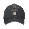 EMC Energy Men Women Baseball Caps  Distressed Cotton Caps Hat Vintage Outdoor Running Golf Adjustable Headwear