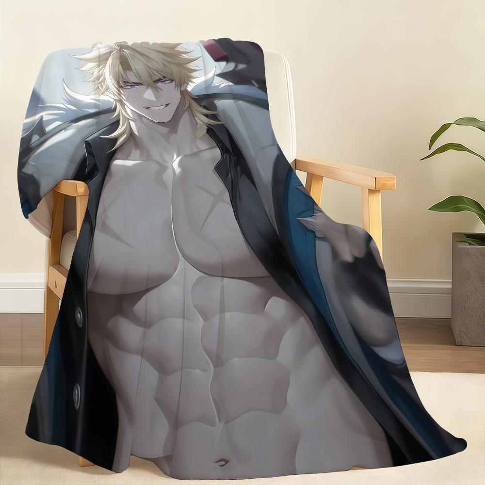 Hot Game Genshin Impact V Var ka Blanket For Soft Throw Blanket for Picnic Bed Sofa Home Bedroom Cozy Warm Comfortable