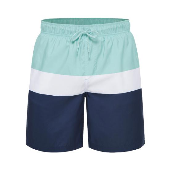 Men Shorts 3D Printing Design Elastic Waist Breathable Quick Dry Stretch Swim Trunks