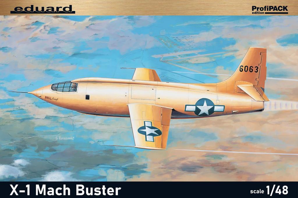 Eduard US Air Force Bell Mach Buster Profipack Plastic Model EDU8079 1/48 X-1