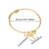 Beads Anklets for Women Gold Color Stainless Steel Chain Ankle Bracelet Trendy Summer Beach Jewelry Accessories Gifts