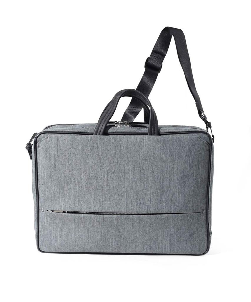 Lucelle II Business Bag Business Backpack 3WAY B4 Compatible with inch PC Brief Bag Water Repellent [IS/IT] 15.6 Men's No.962514 (Gray)