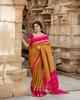 New Launch - Soft Lychee Silk Saree with Rich Pallu and Jacquard Weave