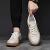 The first layer of cowhide new autumn leather breathable trendy shoes casual shoes sports men's shoes versatile board shoes