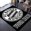 Custom Name Bayern Munich Carpet Rug for Living Room Bedroom Home Sofa Decoration,Kids play Non-slip Floor Mat