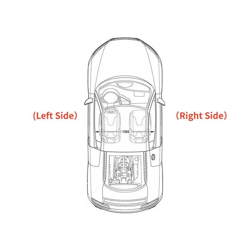 Aripă cu unghi larg stânga-dreapta sticlă încălzită pentru oglinda spate pentru BMW M3 Z4 E89 20i 28i 30i 2009-2016 i8 l12 l15 2014-