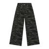 RogueWave Men Denim Pants Straight Droop Vintage Loose Bottom Straight Wide Leg Casual Male Trousers Korean Style