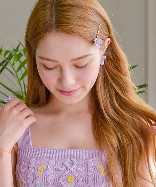 Dana Burton Blossoming Kitsch Coloring Hairpin