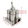 Set of 4 with Base Stand Seasoning Bottle Set Oil Vinegar Dispensers  Countertop Organization
