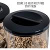 Triple Cereal Dispenser Dry Food Dispenser Cereal Containers Commercial Cereal Dispenser Triple Food Dispensers Nut Candy Dispenser Three Canister