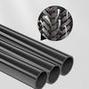 1 Stück Schlichtes Mattes Kohlefaserrohr Drohnenzubehör Außendurchmesser 6*4mm 8*6mm 10*8mm Länge 500mm Fabrik CNC-Zuschnitt